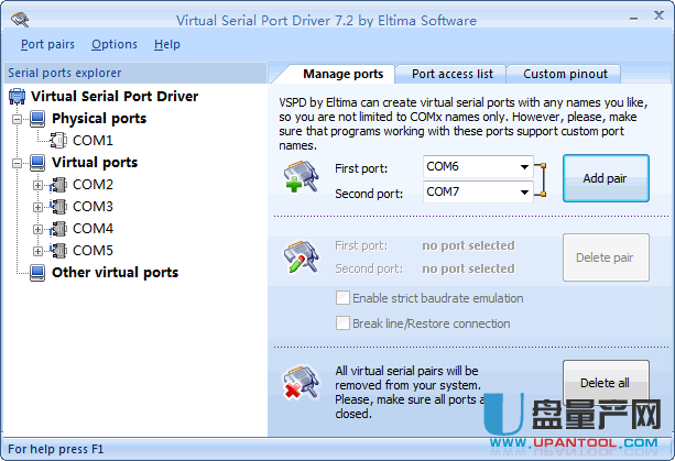 Virtual Serial Port Driver 7.1 Crack