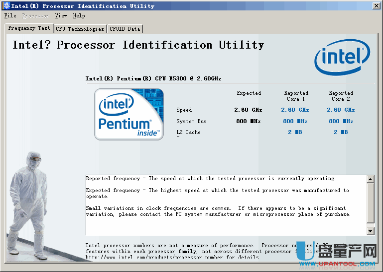 intel processor identification utility 4.0